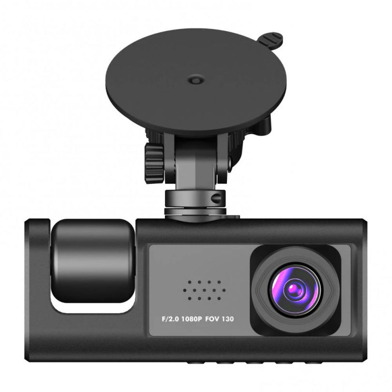 HD 1080p Three-record Driving Recorder