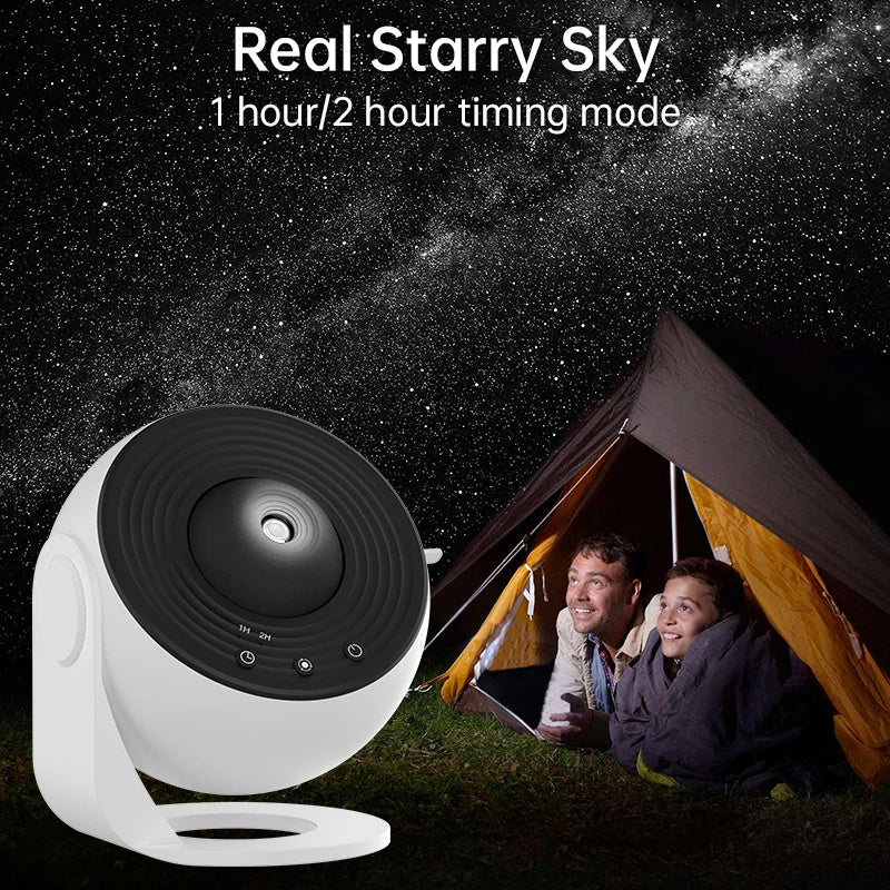 Night Light Galaxy Projector Starry Sky Projector 360° Rotate Planetarium Lamp