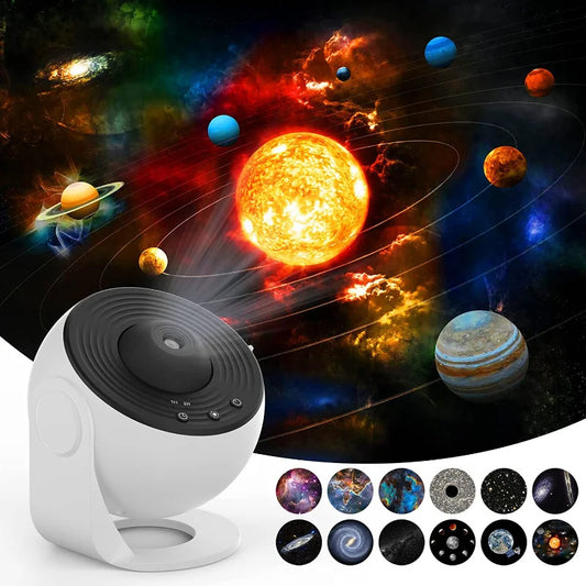 Night Light Galaxy Projector Starry Sky Projector 360° Rotate Planetarium Lamp