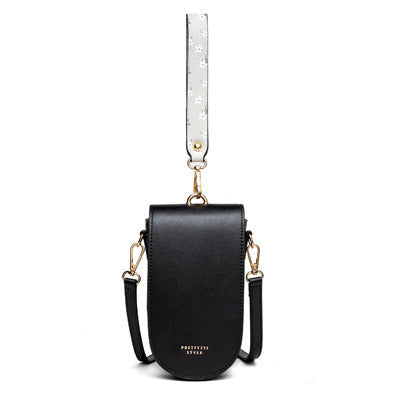 Mobile Phone Bag Korean Version PU Multifunctional Handbag