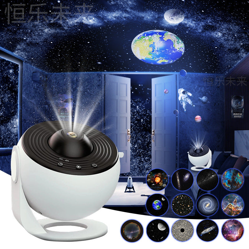 Night Light Galaxy Projector Starry Sky Projector 360° Rotate Planetarium Lamp