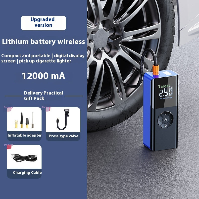 Wireless Portable Car Digital Display Tire High-power Tire 22 Cylinder