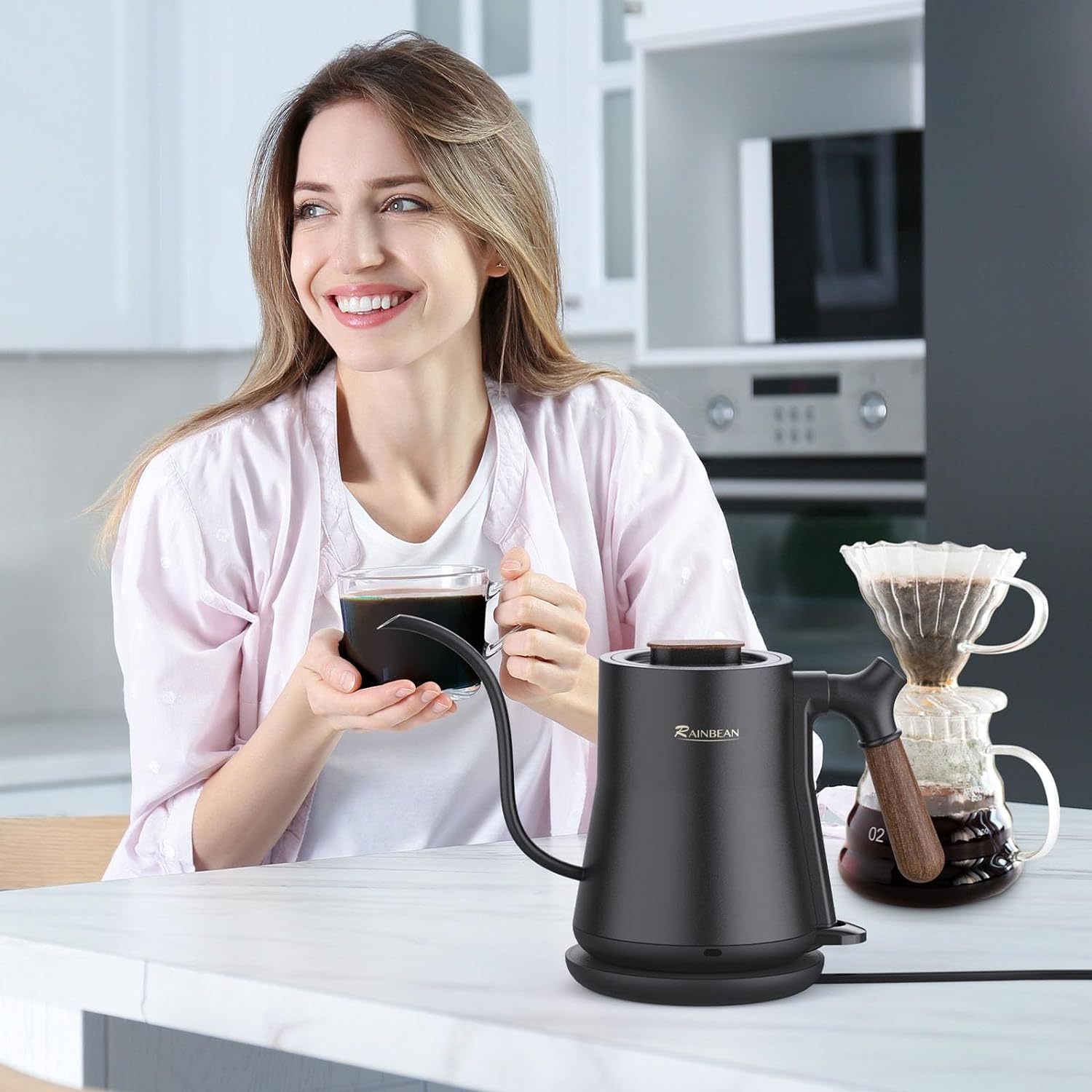 Gooseneck Electric Kettle - AMWLY