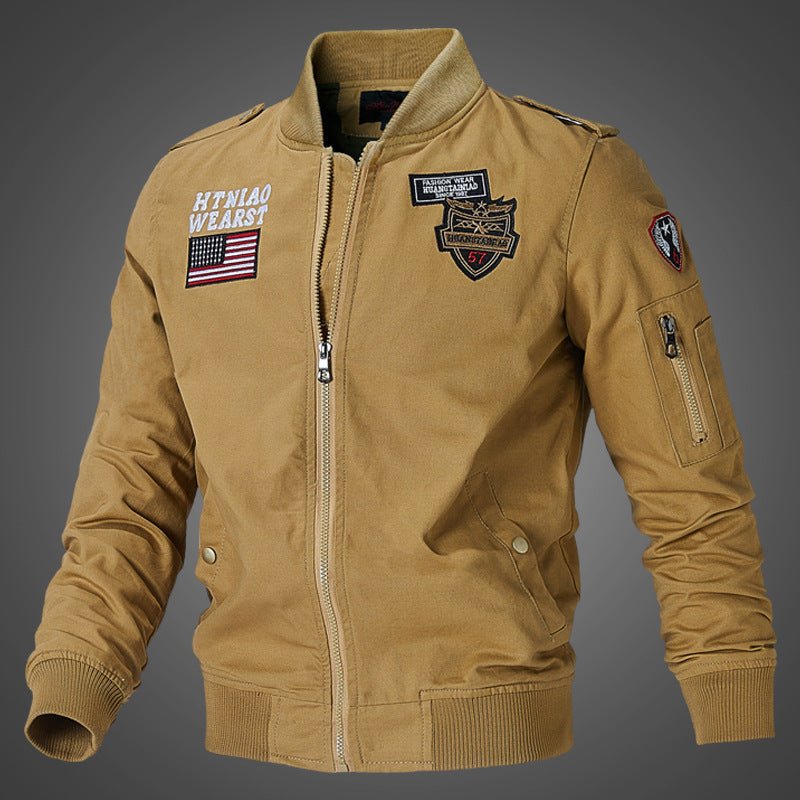 Men's flight jacket baseball uniform - AMWLY