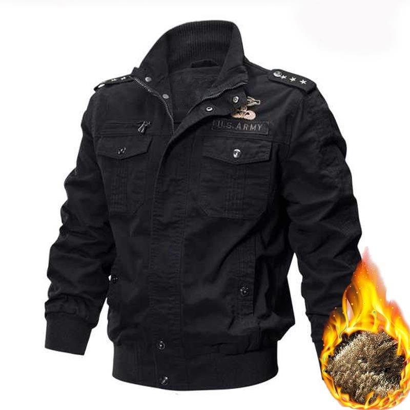 Men's flight jacket baseball uniform - AMWLY