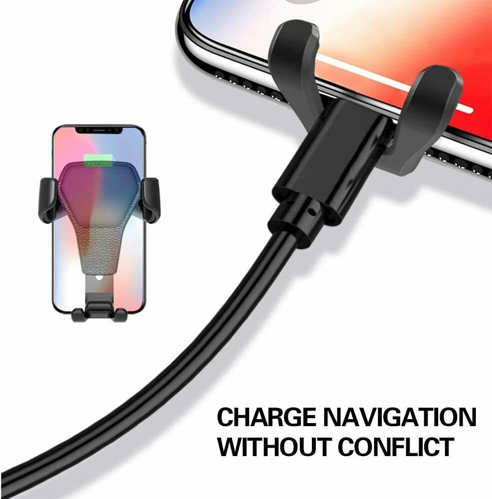 Universal Car Mount Holder Stand Air Vent Cradle For Mobile Cell Phone Gravity Car Mount Air Vent Phone Holder For I Phone X XR XS Max S Amsung S10 Note9 - AMWLY