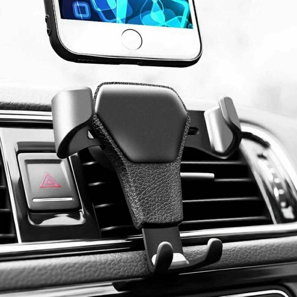 Universal Car Mount Holder Stand Air Vent Cradle For Mobile Cell Phone Gravity Car Mount Air Vent Phone Holder For I Phone X XR XS Max S Amsung S10 Note9 - AMWLY